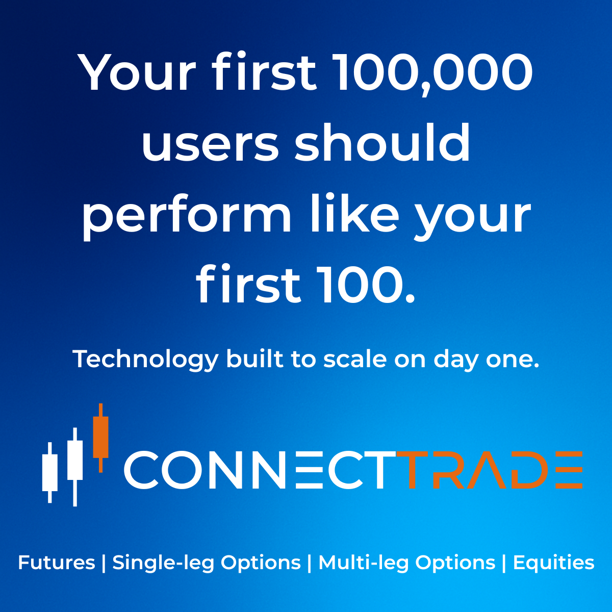 We built the only trading API designed for scale from the…