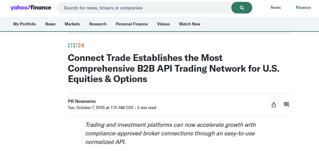 Thank you to the team Yahoo Finance for covering our press…