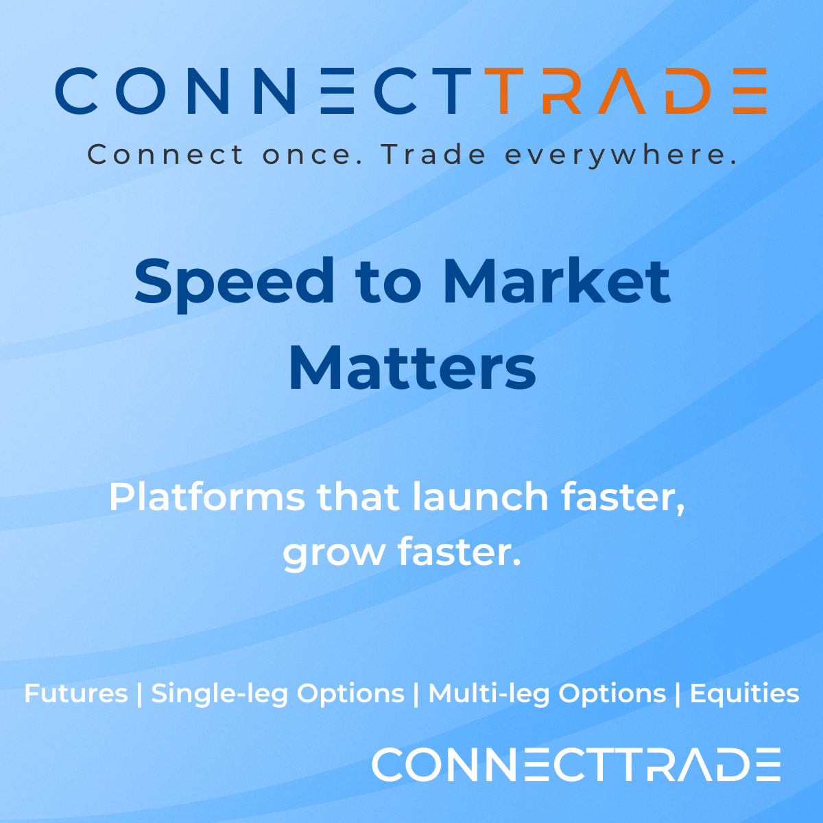 Speed in trading tech is not just about execution, it's…