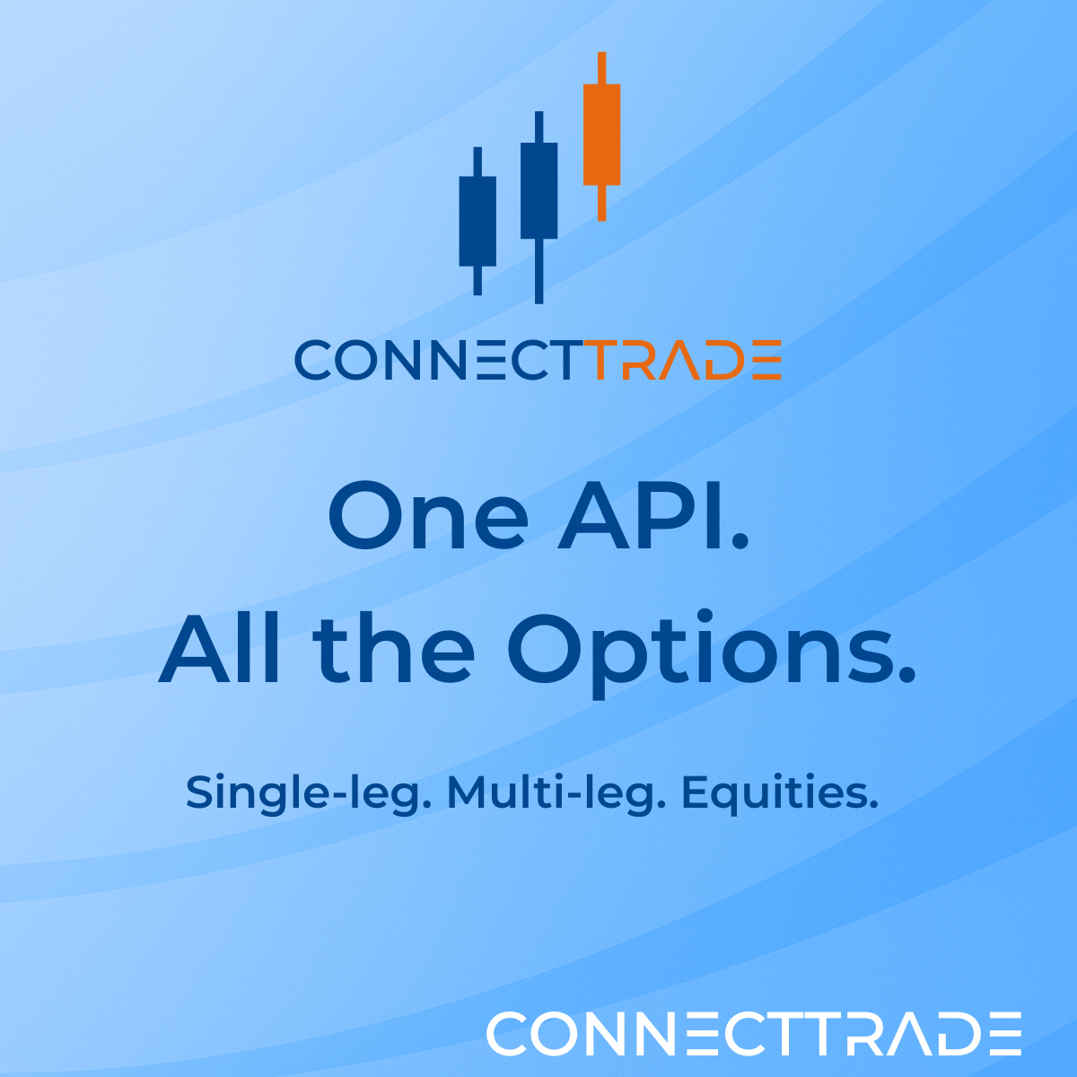 Options trading is built directly into the Connect Trade…