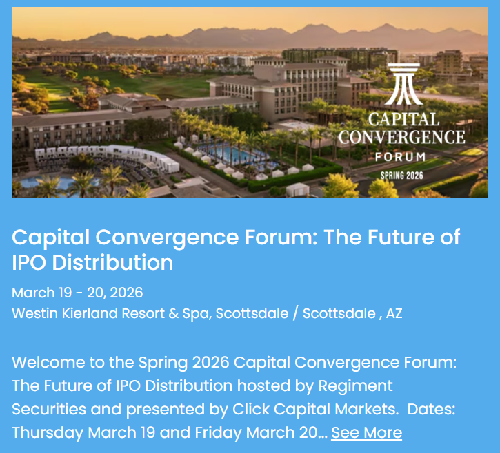 We'll be attending the amazing Capital Convergence Forum::…