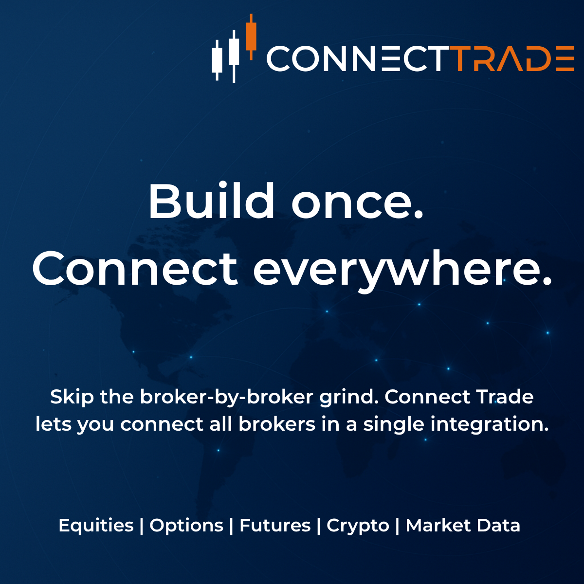 Connect Trade gives you one normalized API that works…