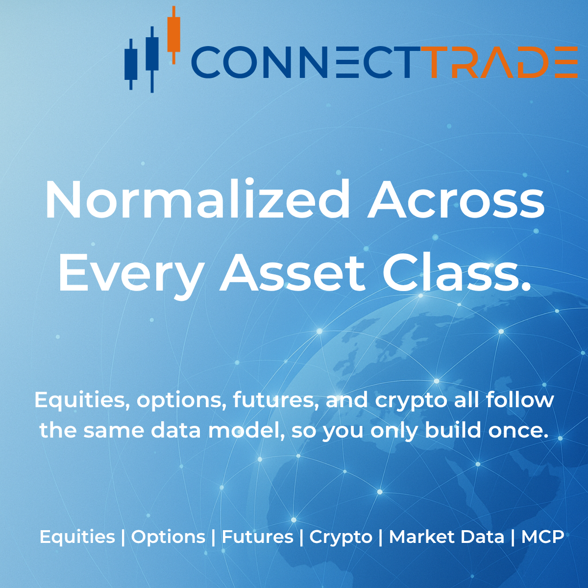 Connect Trade normalizes every asset class into one…